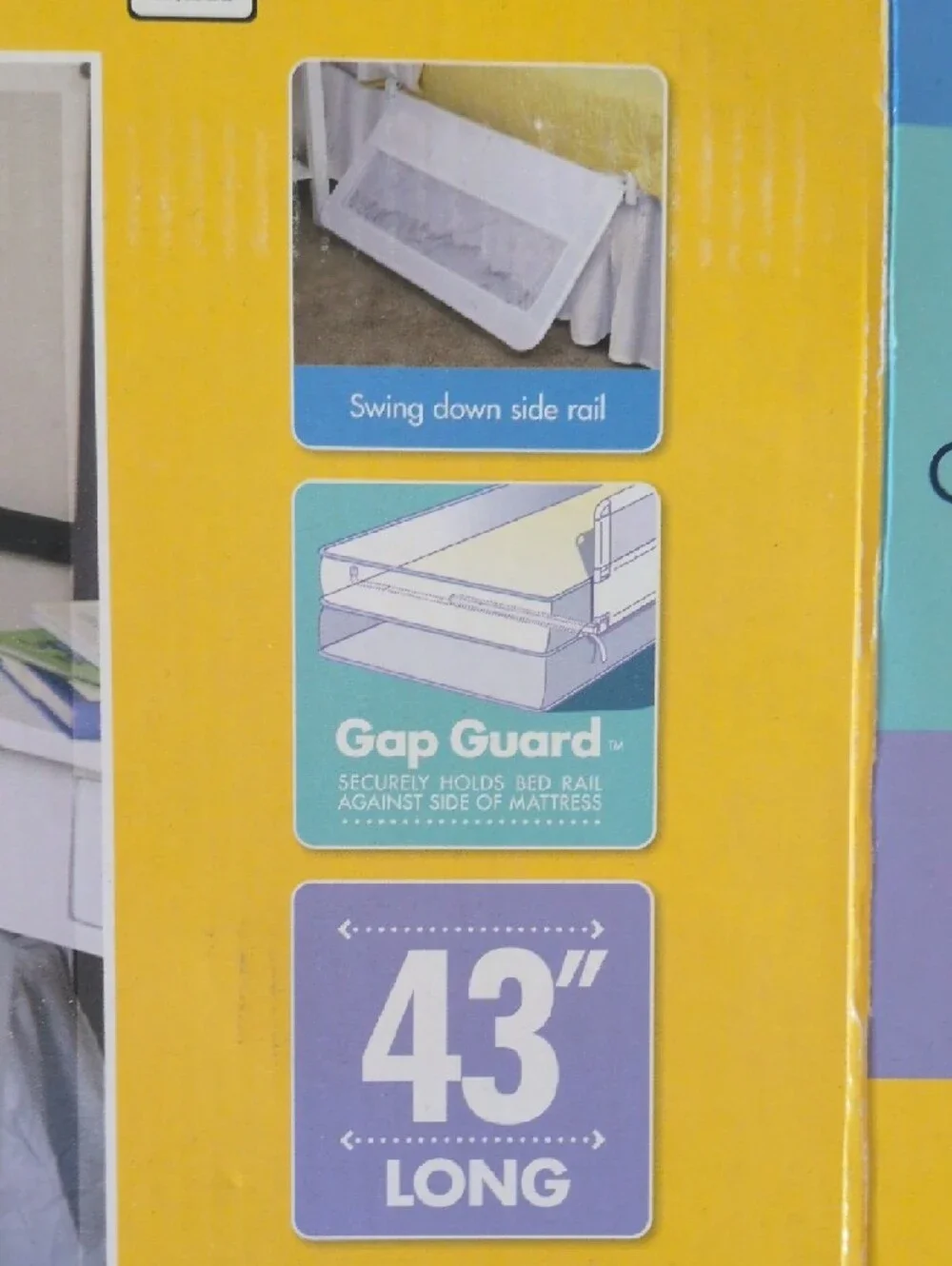 Regalo Guardian Swing Down Bed Rail